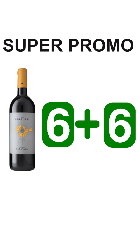 Promo 6+6 OMAGGIO Bolgheri Rosso Bell'Aja 2023 San Felice