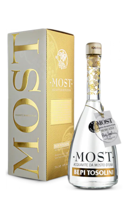 Most Acquavite d’Uve Moscato Bepi Tosolini Astuccio