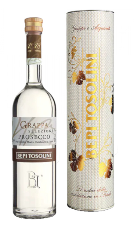 Grappa Prosecco Bepi Tosolini Astuccio