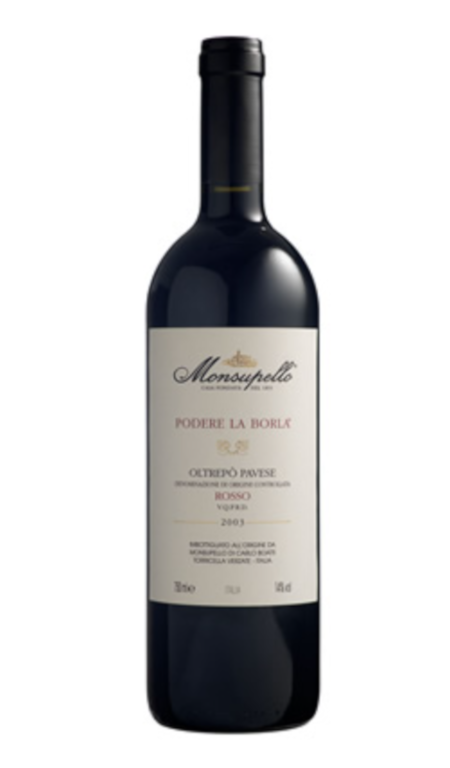Podere La Borla Rosso Provincia di Pavia Igp 2017 Monsupello