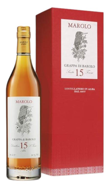 Grappa di Barolo 15 anni Marolo Astuccio