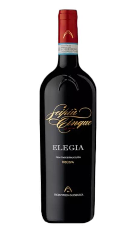 Primitivo di Manduria Doc Riserva Elegia 2021 Produttori di Manduria