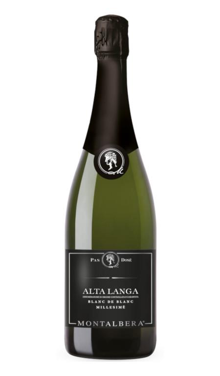 Alta Langa Blanc de Blancs Pas Dosè 2021 Montalbera