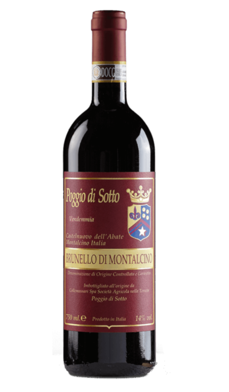 Brunello di Montalcino 2018 Poggio di Sotto