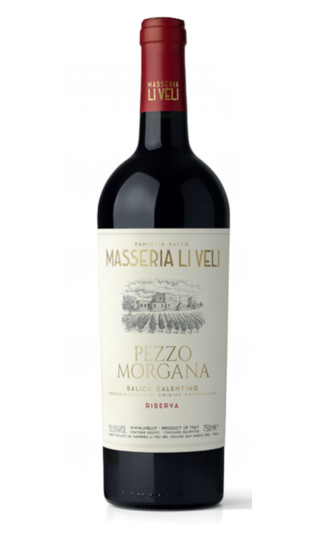 Salice Salentino Doc Riserva Pezzo Morgana 2022 Masseria Li Veli