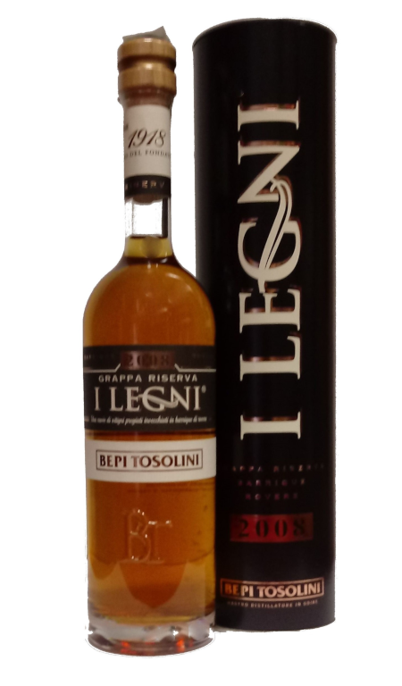 Grappa I Legni Riserva 2008 Bepi Tosolini Astuccio 