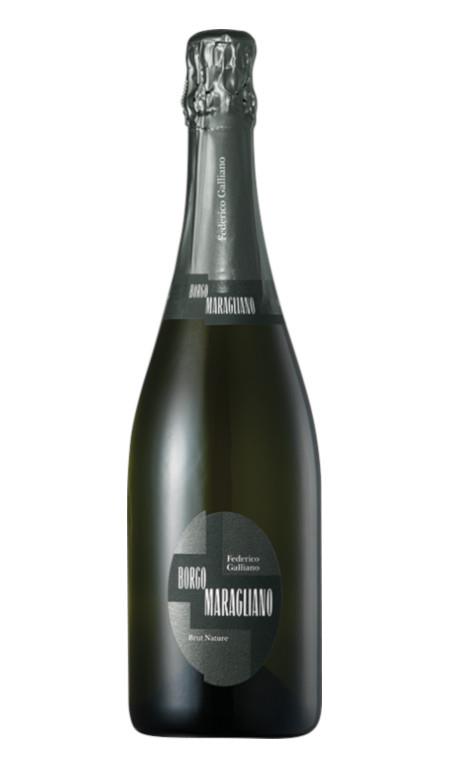Spumante Metodo Classico Federico Galliano Brut Nature 2017 Borgo Maragliano