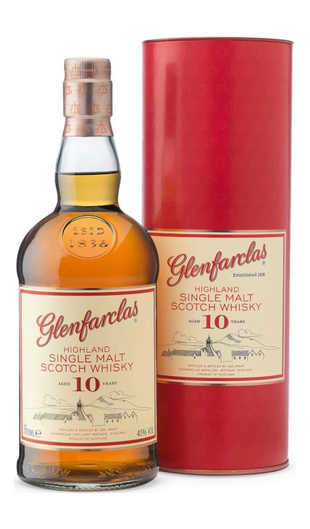 Single Malt Scotch Whisky 10 anni Glenfarclas Astucciato