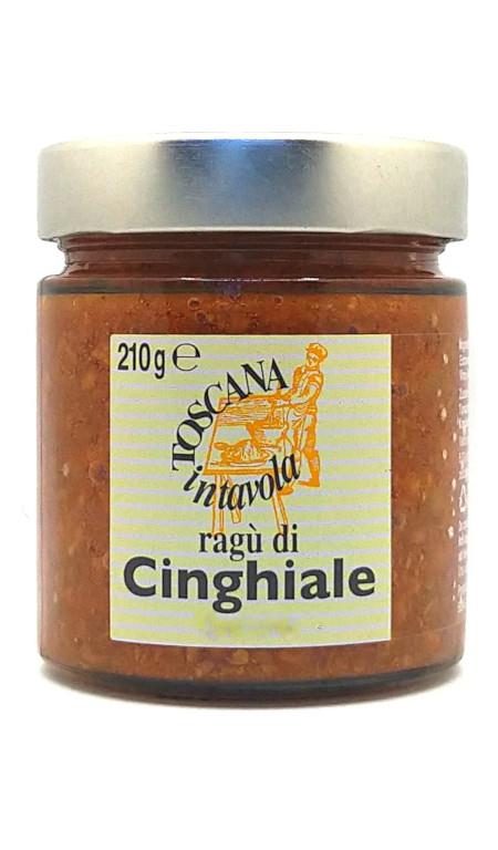 Ragù di Cinghiale Toscana in tavola