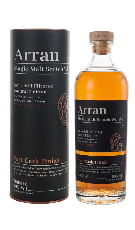 Single Malt Scotch Whisky Port Cask Arran Astucciato