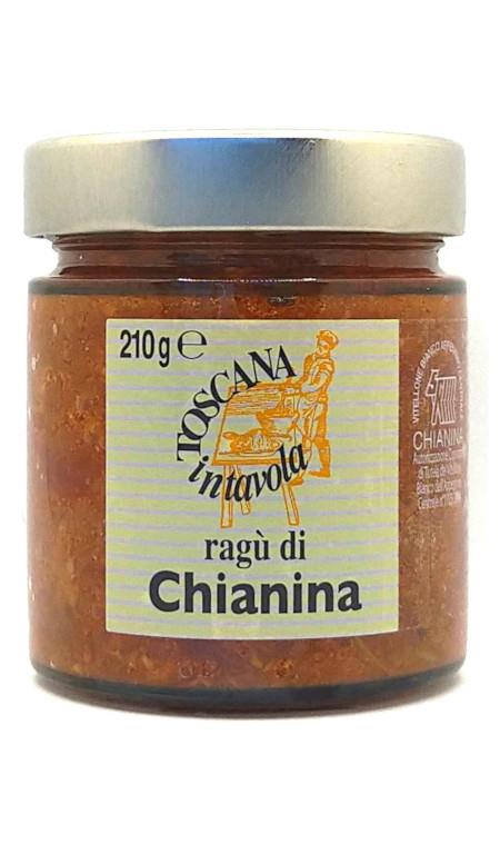 Ragù di Chianina Toscana in tavola