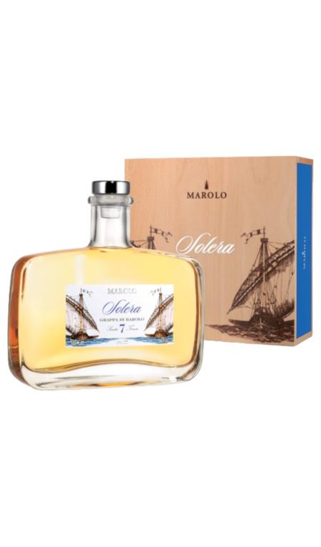 Grappa di Barolo 7 anni Solera Marolo Astuccio