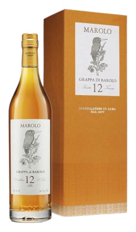 Grappa di Barolo 12 anni Marolo Astuccio