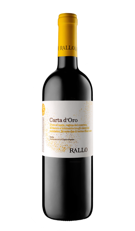 Carta d'Oro Terre Siciliane 2023 Rallo