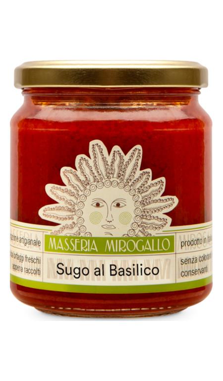 Sugo al basilico Masseria Mirogallo