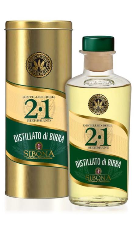 2.1 Distillato di Birra Sibona con Astuccio