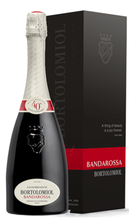 Prosecco Valdobbiadene Bandarossa Bortolomiol 2023 Magnum lt.1,50 Con Astuccio