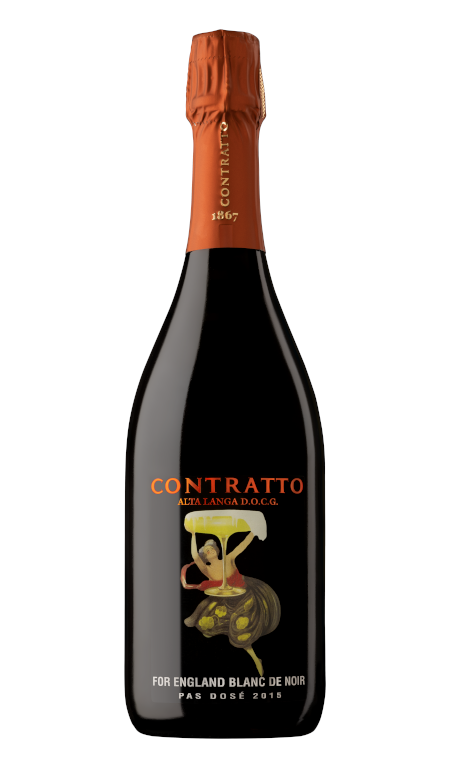 For England Blanc de Noir Pas Dosé 2021 Alta Langa Docg Contratto 